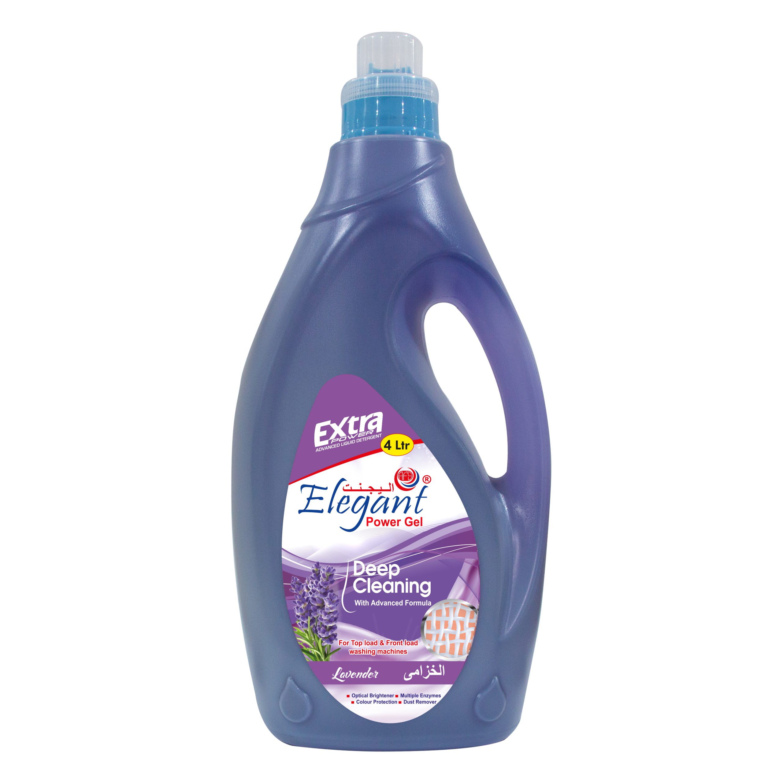 Lavender 4 Liter Deep Cleaning Power Gel